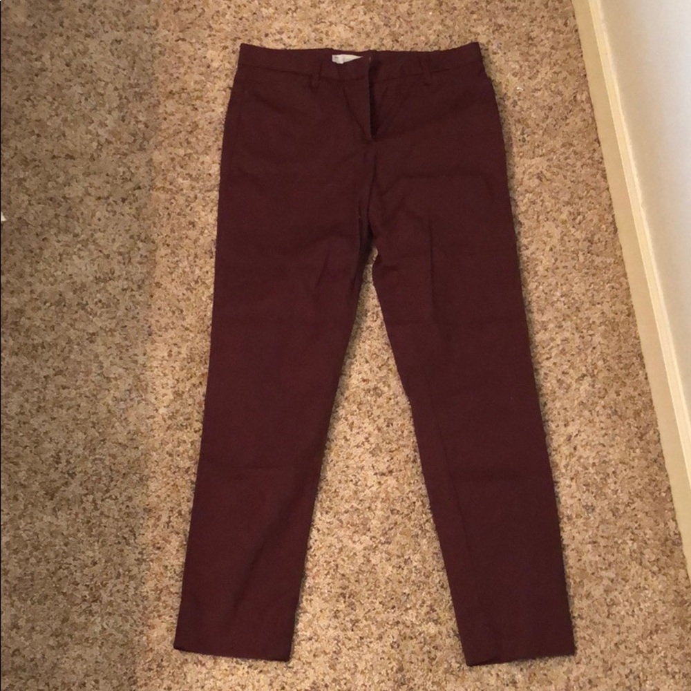Gap slim cropped pants